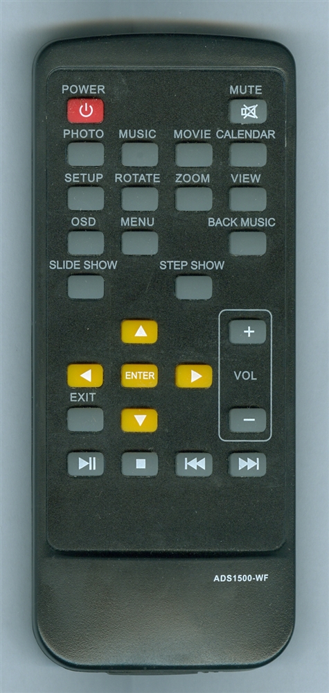 ADS TECH ADS1500-WF Genuine OEM original Remote
