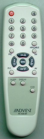 ADVENT 301-ATS2030-26H RCA260H Genuine  OEM original Remote