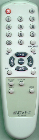 ADVENT 301-ATS3235-27E RCA270E Genuine  OEM original Remote