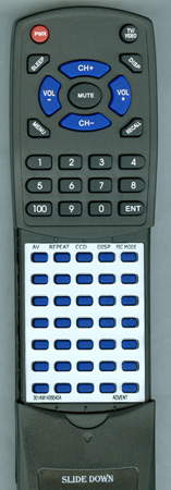 ADVENT 301-AM1435-040A RCA040A replacement Redi Remote