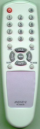 ADVENT 301-AM1435-040A RCA040A Genuine  OEM original Remote