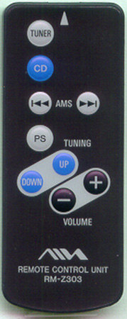 AIWA 1-477-833-11 RMZ303 Genuine  OEM original Remote