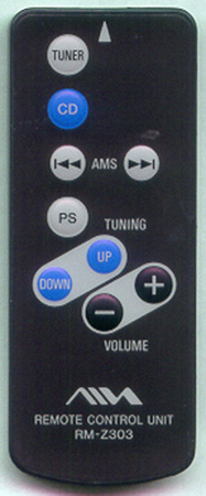AIWA 1-477-833-11 RMZ303 Genuine OEM original Remote