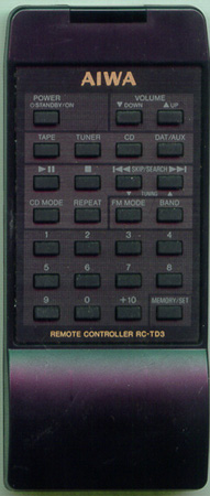 AIWA 81CXC951010 RCTD3 Genuine  OEM original Remote