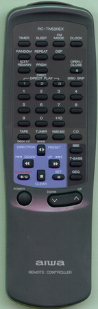 AIWA 83NFF605010 RCTN520EX Genuine  OEM original Remote