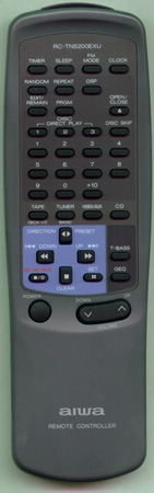 AIWA 83NFF621010 RCTN5200EXU Genuine  OEM original Remote