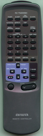 AIWA 83NFJ036010 RCTN4000EX Genuine  OEM original Remote