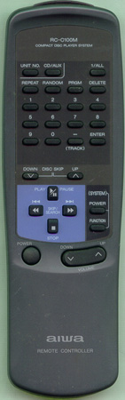AIWA 83NM2604010 RCC100M Genuine  OEM original Remote