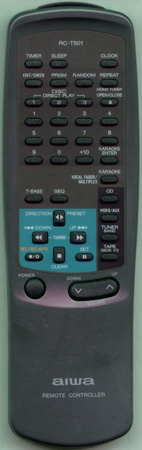 AIWA 85NF5631010 RCT501 Genuine  OEM original Remote