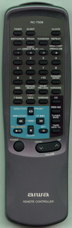 AIWA 85NT3663010 RCT506 Genuine  OEM original Remote