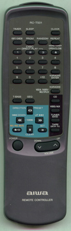 AIWA 86NT2660010 RCT501 Genuine  OEM original Remote