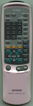 AIWA 87AV1637010 RC7AV02 Genuine  OEM original Remote