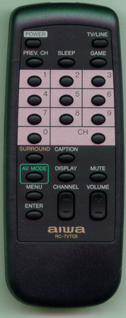 AIWA 87JBE953010 Genuine  OEM original Remote