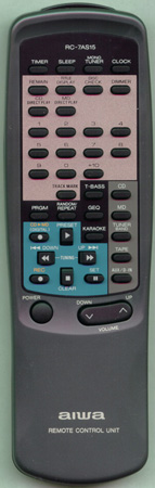 AIWA 87NB5650010 RC7AS15 Genuine OEM original Remote
