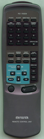 AIWA 87NFR613010 RC7AS09 Genuine  OEM original Remote