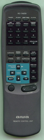 AIWA 87NFR640010 RC7AS09 Genuine  OEM original Remote