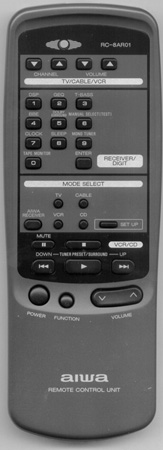 AIWA 88AR1654010 RC8AR01 Genuine  OEM original Remote