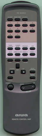 AIWA 88AR2654010 RC8AR03 Genuine  OEM original Remote