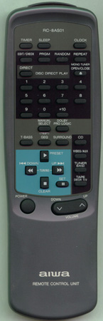 AIWA 88MAR701010 RC8AS01 Genuine  OEM original Remote