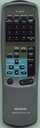 AIWA 88NFV605010 RC8AS04 Genuine  OEM original Remote