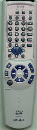 AIWA 8AAV6620010 RCAVL01 Genuine  OEM original Remote