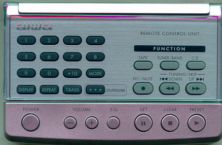 AIWA 8ACH2950010 Genuine  OEM original Remote
