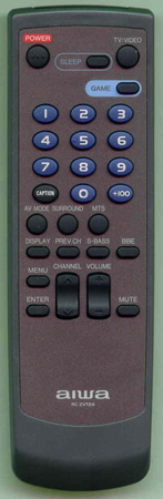 AIWA 8AJE7951010 RCZVT24 Genuine  OEM original Remote