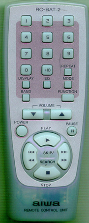 AIWA 8BCH1962010 RCBAT2 Genuine  OEM original Remote