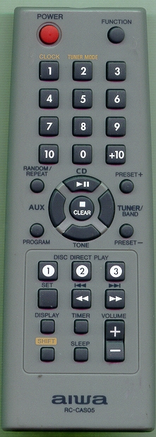 AIWA 8CCL3701010 RCCAS05 Refurbished Genuine OEM Original Remote