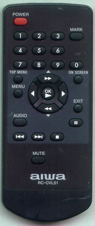 AIWA RCCVL51 RCCVL51 Genuine  OEM original Remote