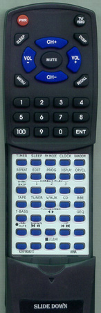 AIWA 5-147-501-68 RCTN400EX replacement Redi Remote