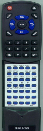 AIWA 82NF7602010 RCTN340EX replacement Redi Remote