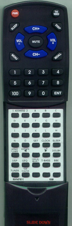 AIWA 86AR4676010 RC6AR02 replacement Redi Remote