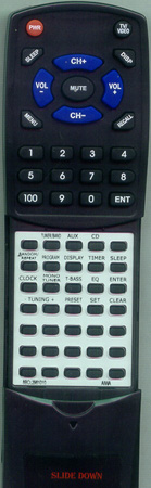 AIWA 8BCL2961010 RCBAT01 replacement Redi Remote