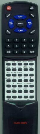 AIWA S7660CK0100 RCZVC02 replacement Redi Remote