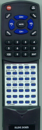 AIWA SRCDW700M00 RCCD5 replacement Redi Remote