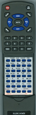 AIWA 8BCQA951010 RCBAT08 replacement Redi Remote