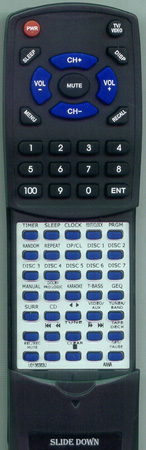 AIWA 87MA6702010 RC7AS01 replacement Redi Remote