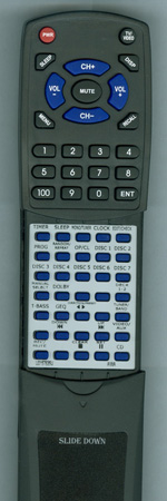 AIWA 88NFV605010 RC8AS04 replacement Redi Remote