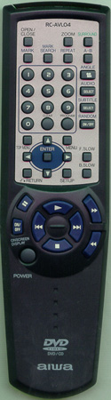 AIWA S711R2N013D RCAVL04 Genuine  OEM original Remote