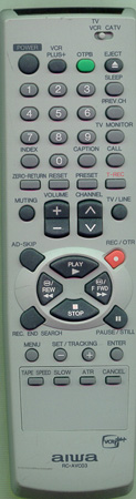 AIWA S7660DB0200 RCAVC03 Genuine  OEM original Remote