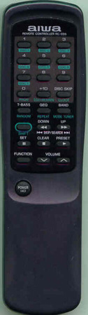 AIWA SRCDW700M00 RCCD5 Genuine  OEM original Remote