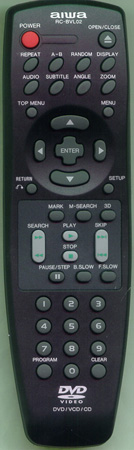 AIWA S711R2N056A RCBVL02 Genuine OEM original Remote
