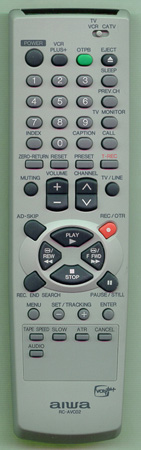 AIWA U-0034-608-U Genuine  OEM original Remote