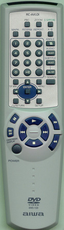 AIWA 8AAV6620010 RCAVL01 Genuine OEM original Remote