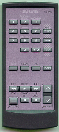 AIWA U-0066-103-U RCBAT01 Genuine  OEM original Remote