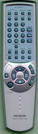 AIWA 8BNCJ702010 RCBAS06 Genuine OEM original Remote
