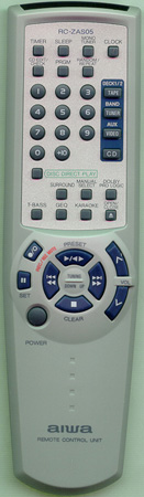 AIWA U-0089-240-U Genuine  OEM original Remote