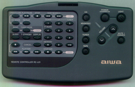 AIWA U-0097-083-U RCL01 Genuine  OEM original Remote