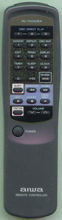 AIWA U-0098-352-U RCTN340EX Genuine  OEM original Remote